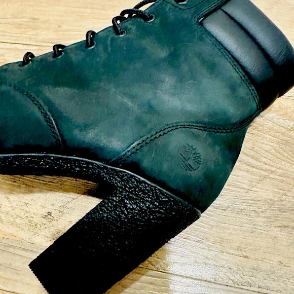 Timberland Lace Up Heeled Boots (Women’s) Size 7.5 - Picture 1 of 5
